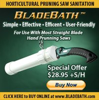 Click Here for BLADEBATH 'Horticultural Pruning Saw Disinfecting Tube'